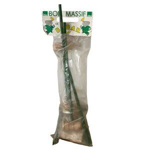 Vtg Babar Elephant Wooden Croquet Toy Set w Mallets Balls Vilac Made In France